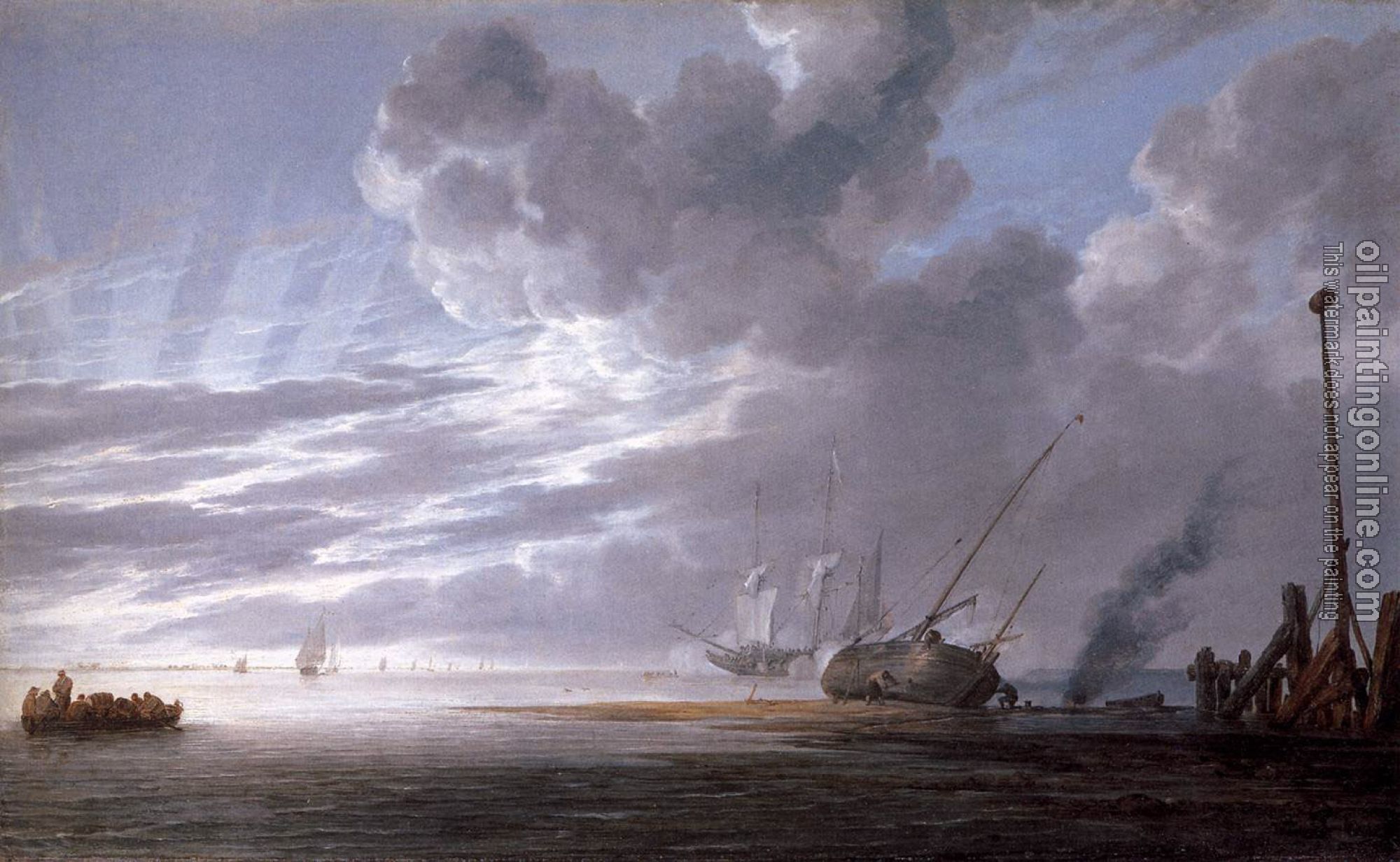 Vlieger, Simon de - Seascape in the Morning